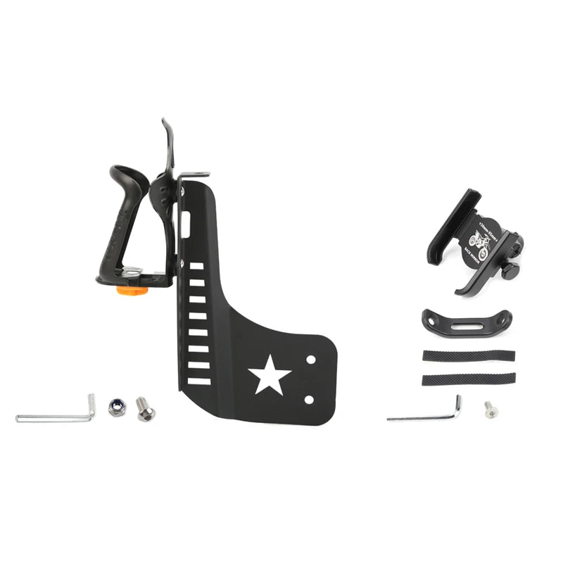 Shineka Jeep Wrangler Front Door Cup Holder And Phone Mount