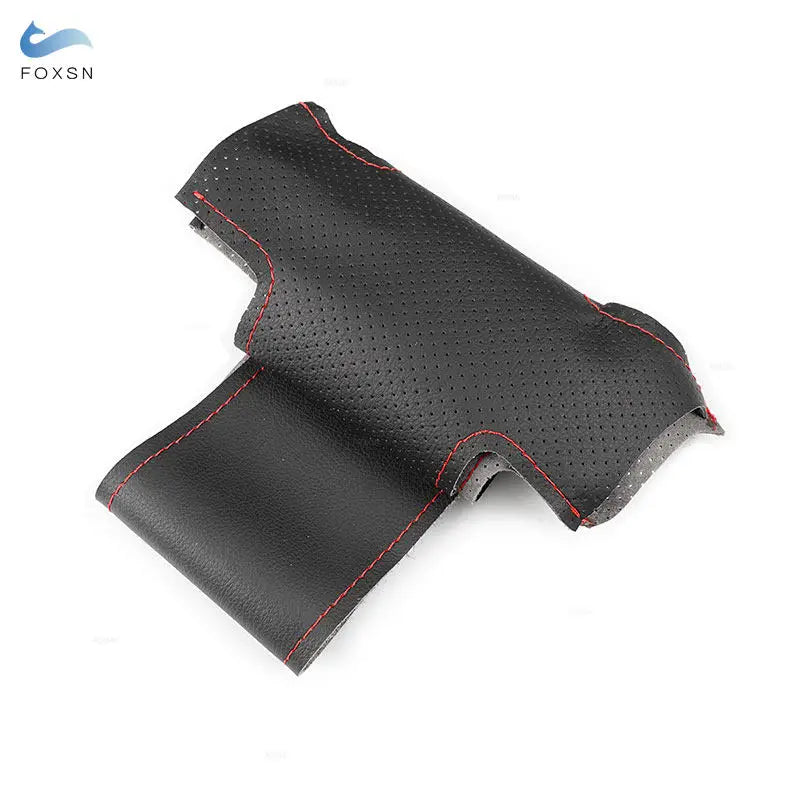 Hand-Stitch Microfiber Leather Steering Wheel Cover for Fiat 500 Models 2007-2015
