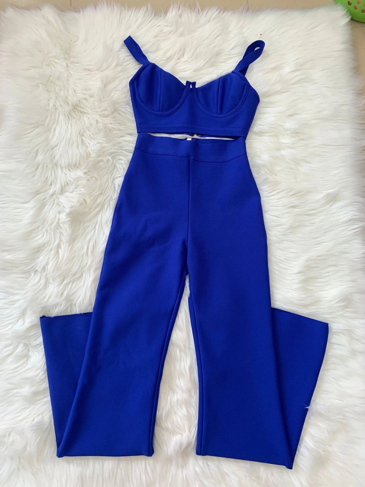 Elegant Two Piece Bandage Set for Stylish Women