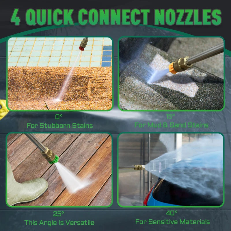 Le Hao Tool Electric Pressure Washer 5000 PSI 3.5 GPM