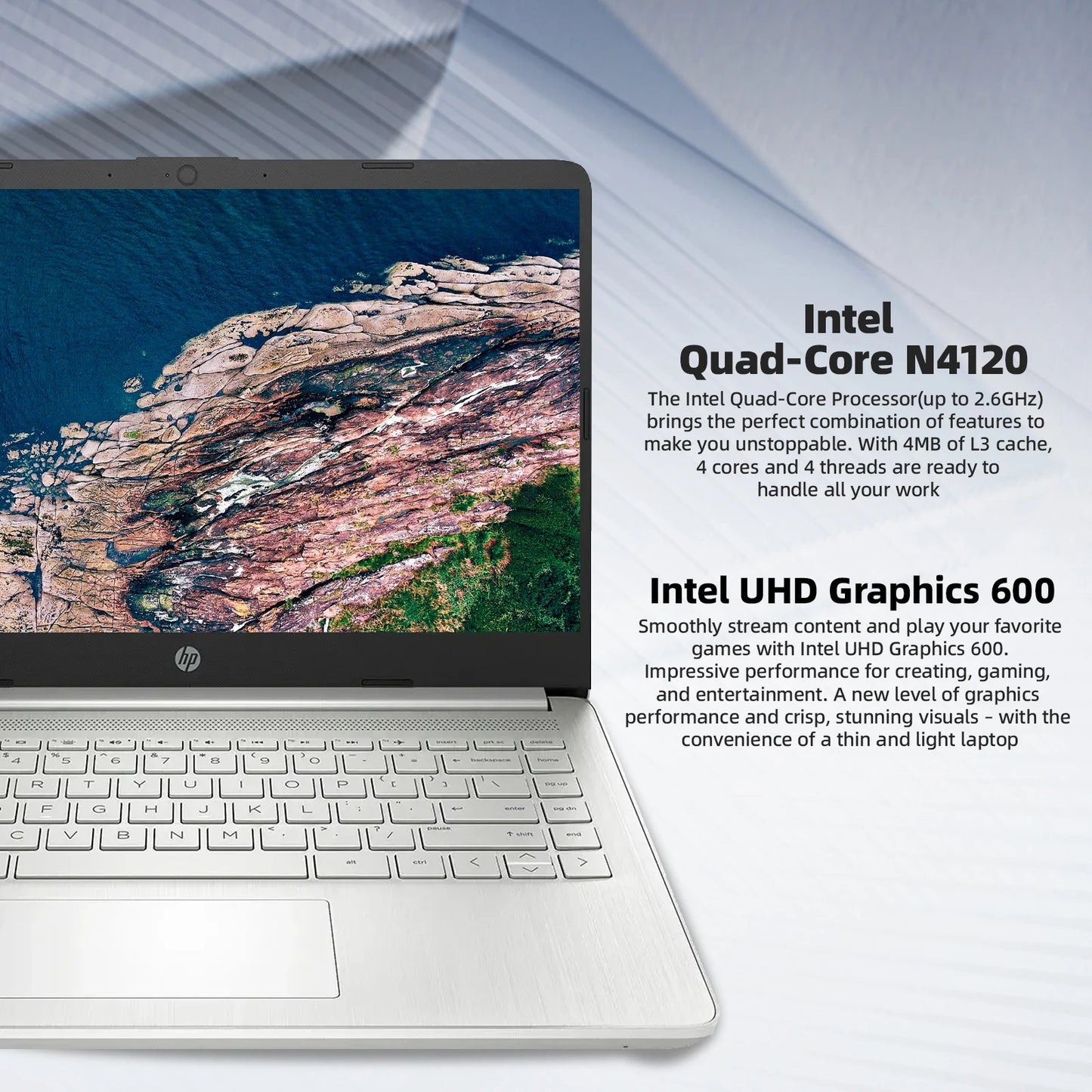 HP Business Laptop with Intel Celeron and 16GB RAM