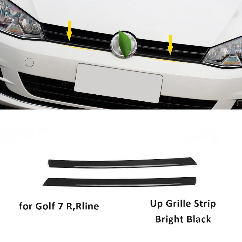 Golf 7 VW R Line Grille Decorative Logo Cover Strips