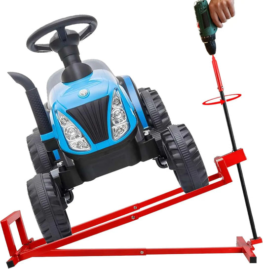 Heavy Duty Lawn Mower Lift Jack 882Lb Capacity Foldable Portable