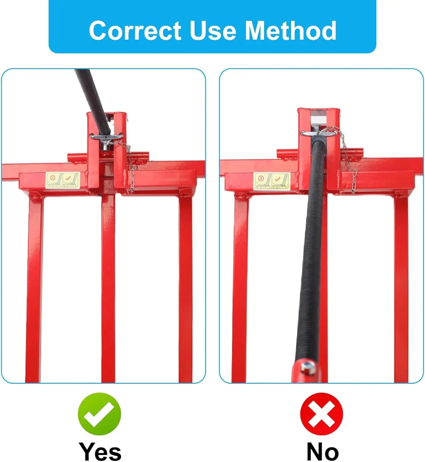 Heavy Duty Lawn Mower Lift Jack 882Lb Capacity Foldable Portable