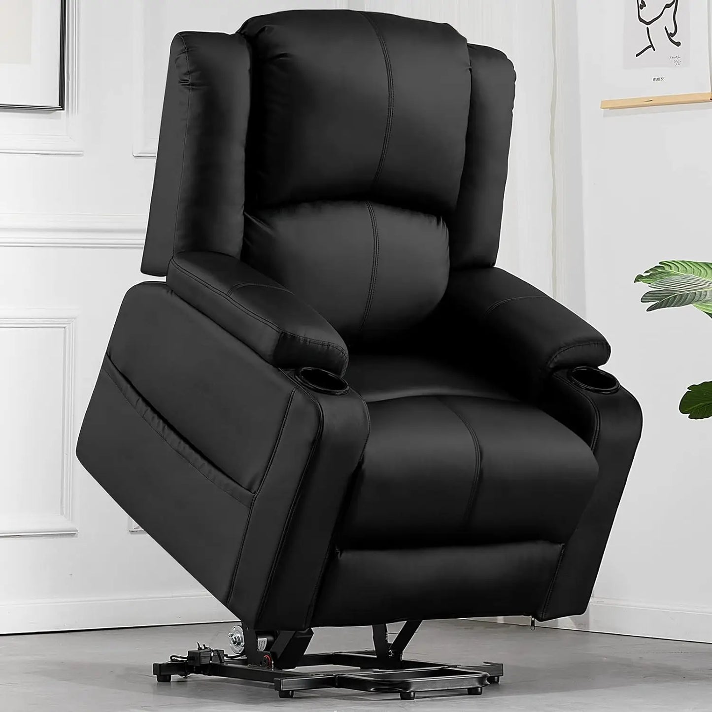 Comhoma Power Lift Recliner Chair with Heat and Massage