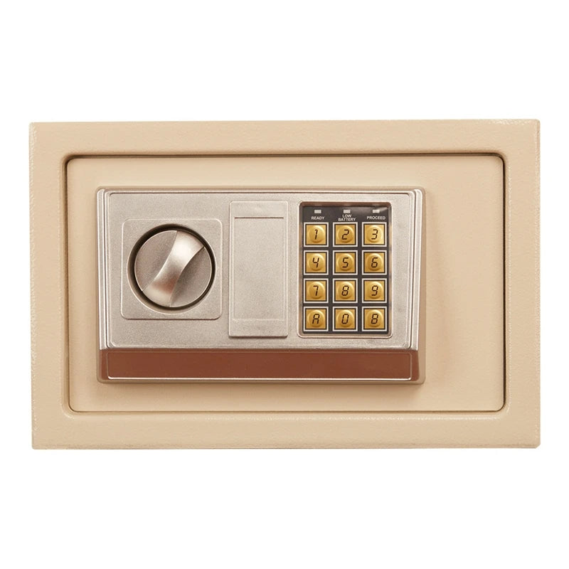 Digital Password Mini Safety Box Drop Cash Safe Box Jewelry Home Office Wall Type Security Alarm Box Anti Theft Safe Box
