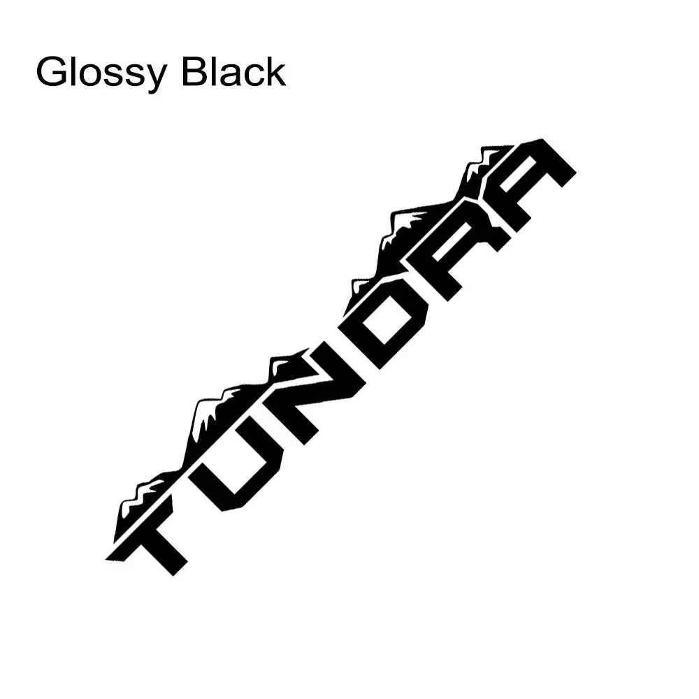 For Toyota Tundra Pickup Rear Tail Sticker Truck Graphics Tailgate Mountain Decor Decal Vinyl Film Cover Auto Tuning Accessories