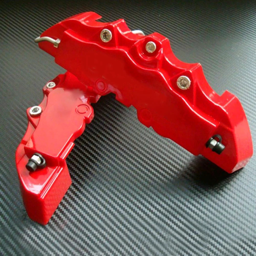 Universal 3D Car Disc Brake Caliper Covers Front Rear Kit