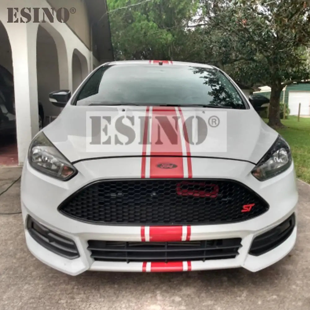 Esino Car Hood Stripe Vinyl Sticker Change Decal Pro