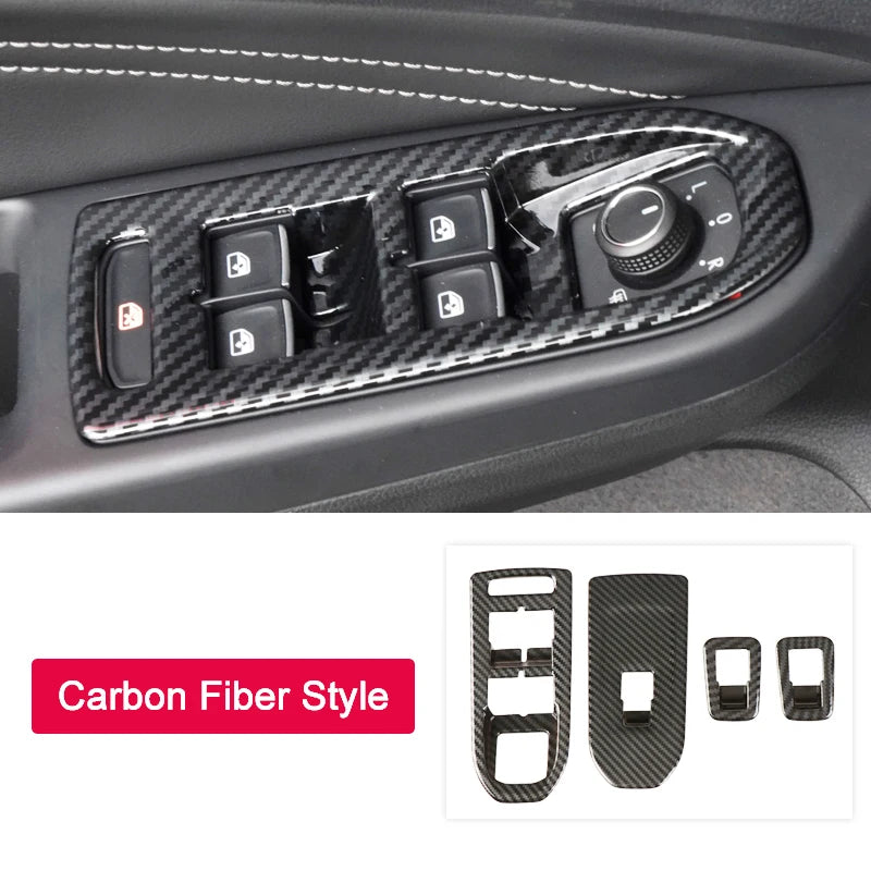 VW Golf 8 Window Lift Button Trim Switch Cover Accessory 2020 2023