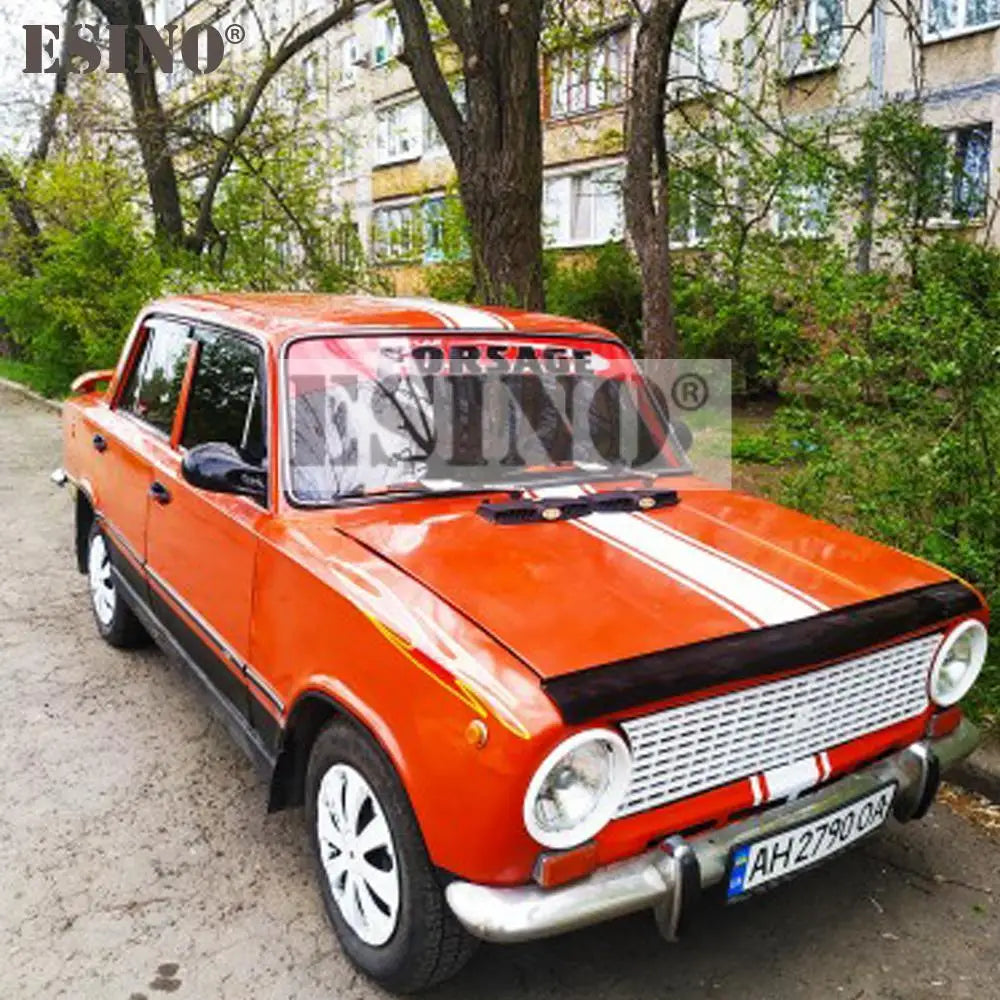 Esino Car Hood Stripe Vinyl Sticker Change Decal Pro