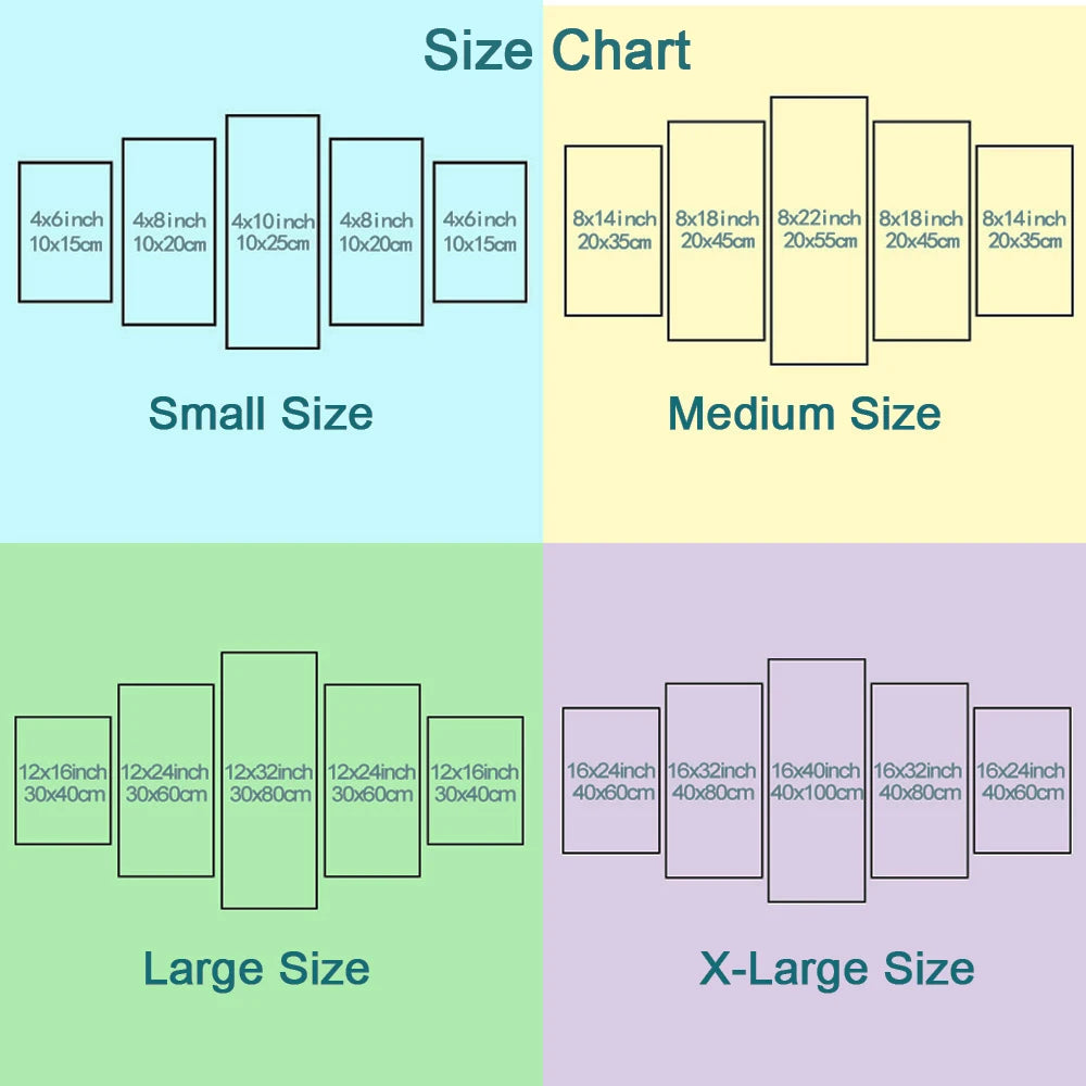 Form Sunset Ocean View Landscape Canvas Wall Art Home Decor