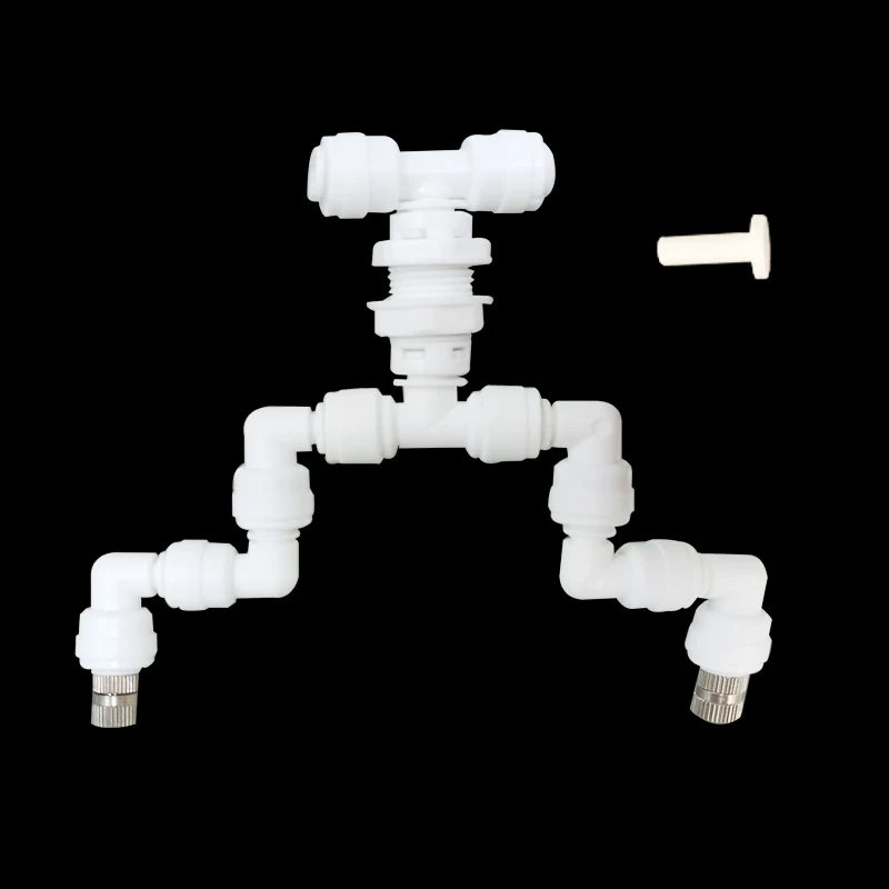 Reptile Fogger Silent Pump Misting Spray System Kit Nebulizer for Greenhouse Garden Irrigation and Terrarium Spraying Device