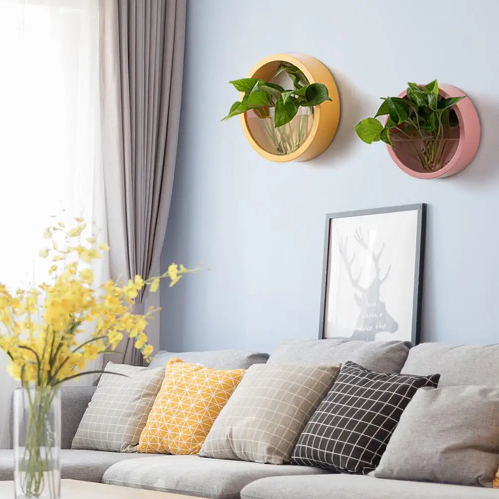 Choice Round Succulent Planter Wall Hanging Hydroponic
