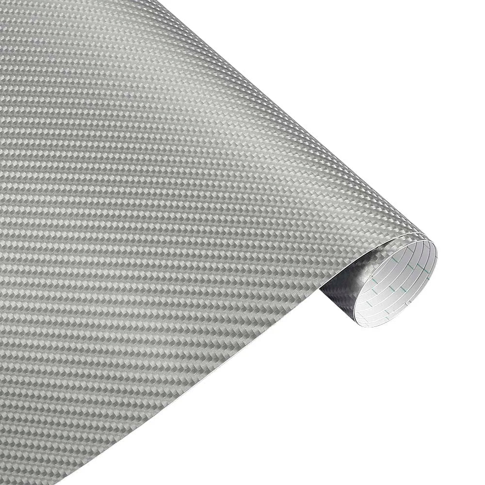 152cm x 200cm 4D Carbon Fiber Vinyl Film Car Styling Wrap Sheet Roll DIY Hood Roof Stickers Accessories