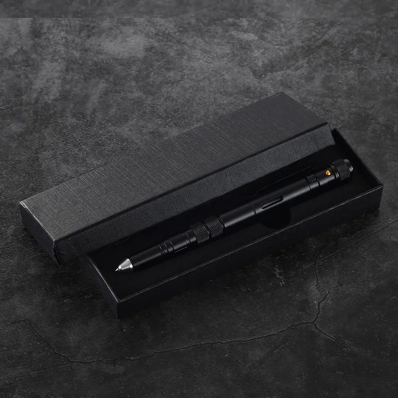 4 In 1 Tactical Pen Tool for Outdoor Self Defense and Emergency
