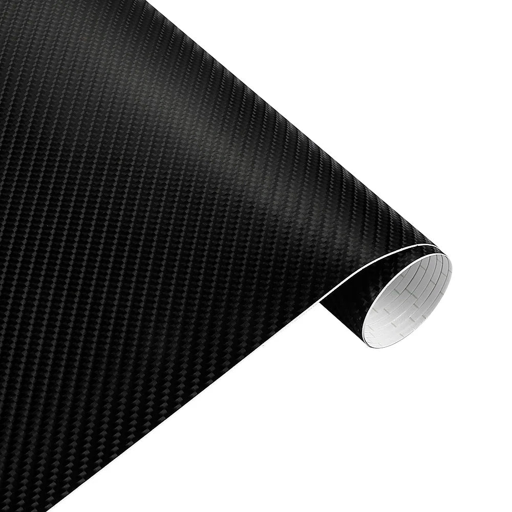 152cm x 200cm 4D Carbon Fiber Vinyl Film Car Styling Wrapping Sheet Roll DIY Car Hood Roof Stickers Accessories