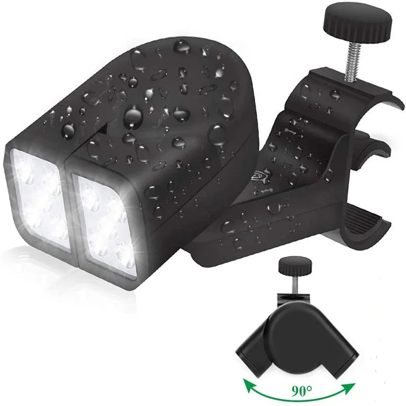 Double Head Heat Resistant LED Grill Lights for Night Fishing