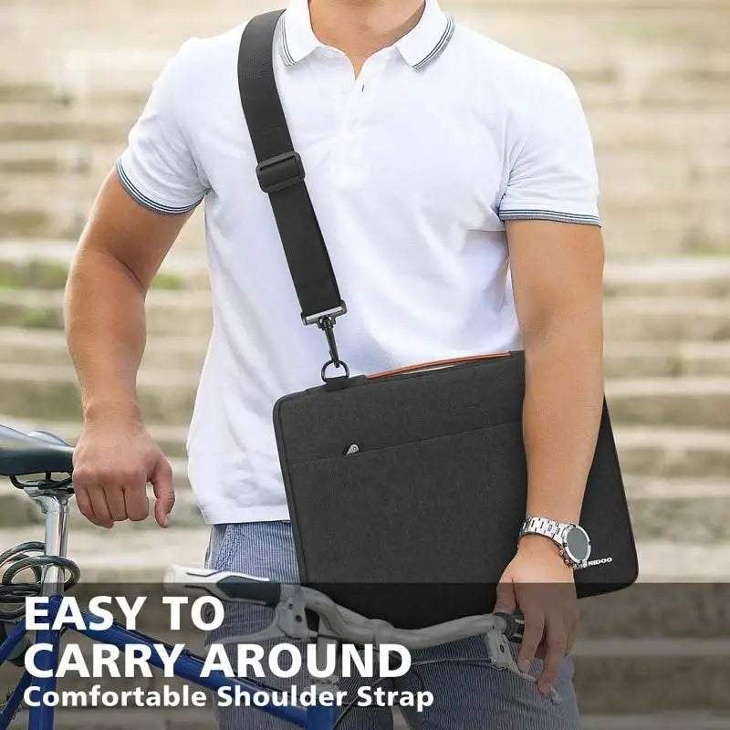 NIDOO Waterproof Handbag Laptop Sleeve Case for MacBook and More