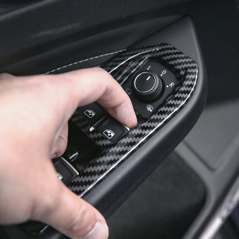 VW Golf 8 Window Lift Button Trim Switch Cover Accessory 2020 2023