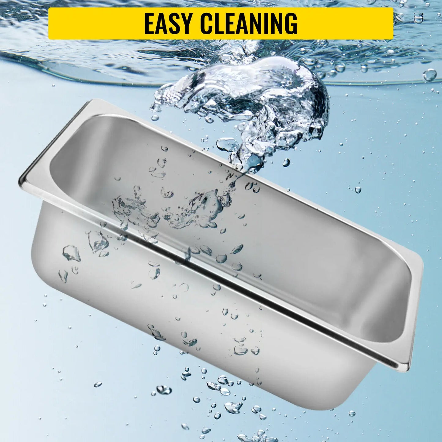 SucceBuy Buffet Chafing Dishes Stainless Steam Table Pans