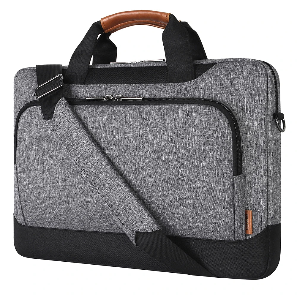 Water-Resistant Laptop Sleeve With Shoulder Strap For Notebooks