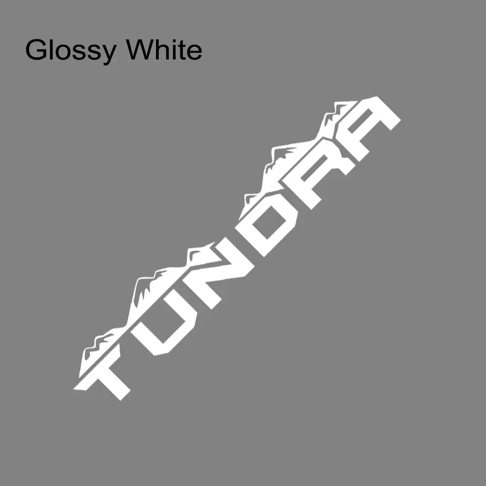 For Toyota Tundra Pickup Rear Tail Sticker Truck Graphics Tailgate Mountain Decor Decal Vinyl Film Cover Auto Tuning Accessories
