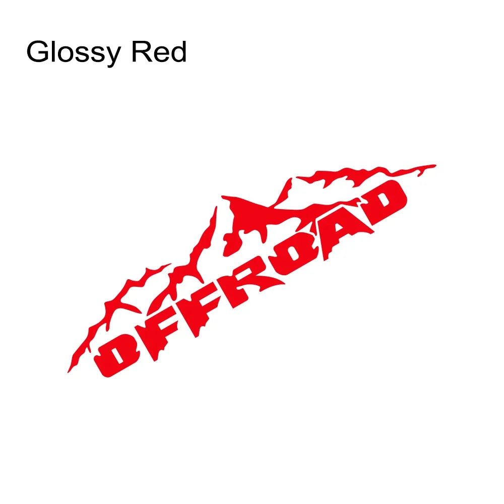 Car Off Road Sticker Vinyl Graphics Decal for Ford F150 Dodge Toyota Hilux Maxus Isuzu Dmax GWM Cannon Mitsubishi