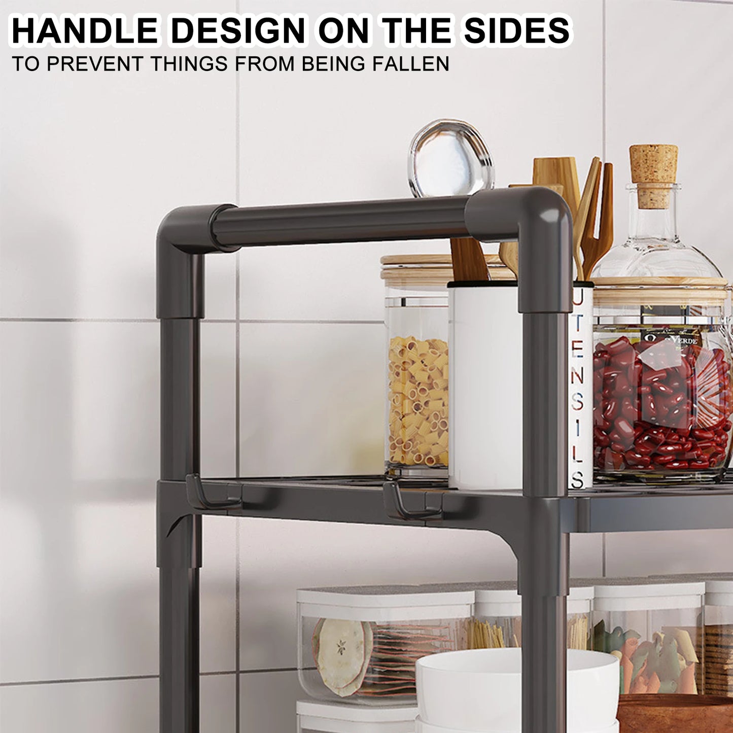 Microwave Shelf Kitchen Storage Rack Multi Layer Organizer