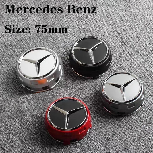 Jaguar Wheel Center Cap Hub Covers Raised Style Set