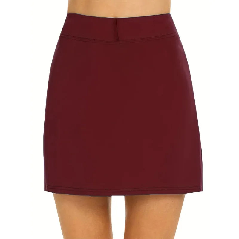 Womens Casual Tennis Skirt Yoga Sport Active Wear Shorts