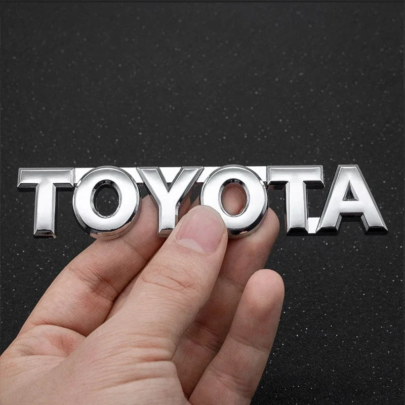 Toyota Trunk Emblem Sticker For RAV4 Yaris Camry Corolla