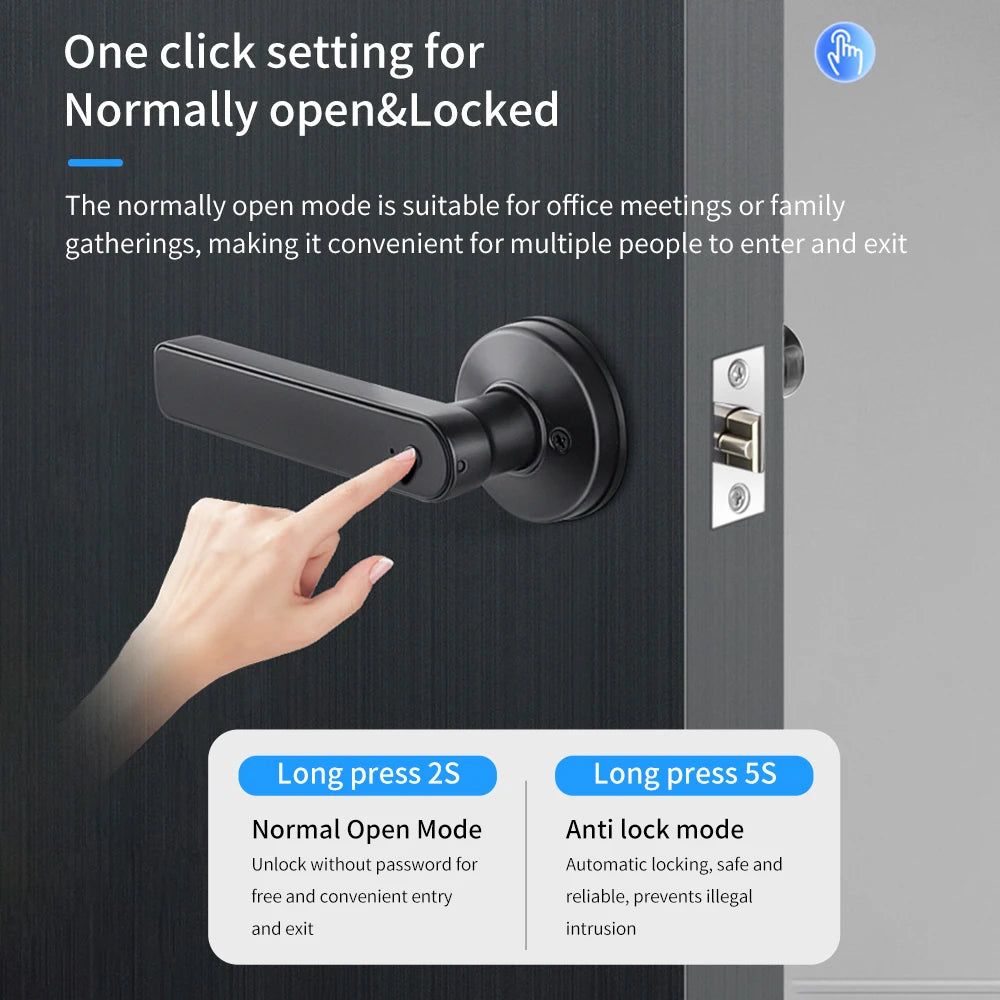 Smart Fingerprint Door Lock with Bluetooth and RFID Technology