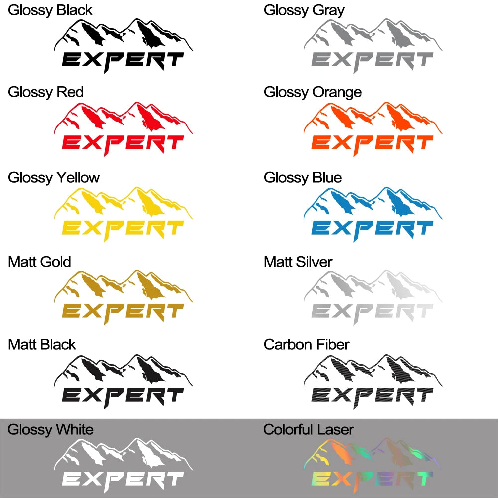 Mountain Styling Car Back Door Stickers Vinyl Decals For Peugeot Expert Traveller Auto Body Exterior Accessories