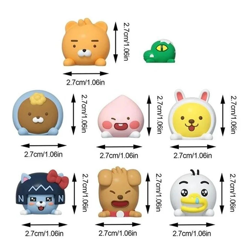 Cute Korean Anime Cartoon Character Air Vent Decoration Accessories