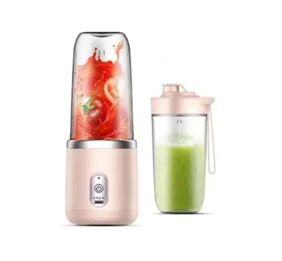 Portable Electric Fruit Juicer Blender for Smoothies and Milkshakes