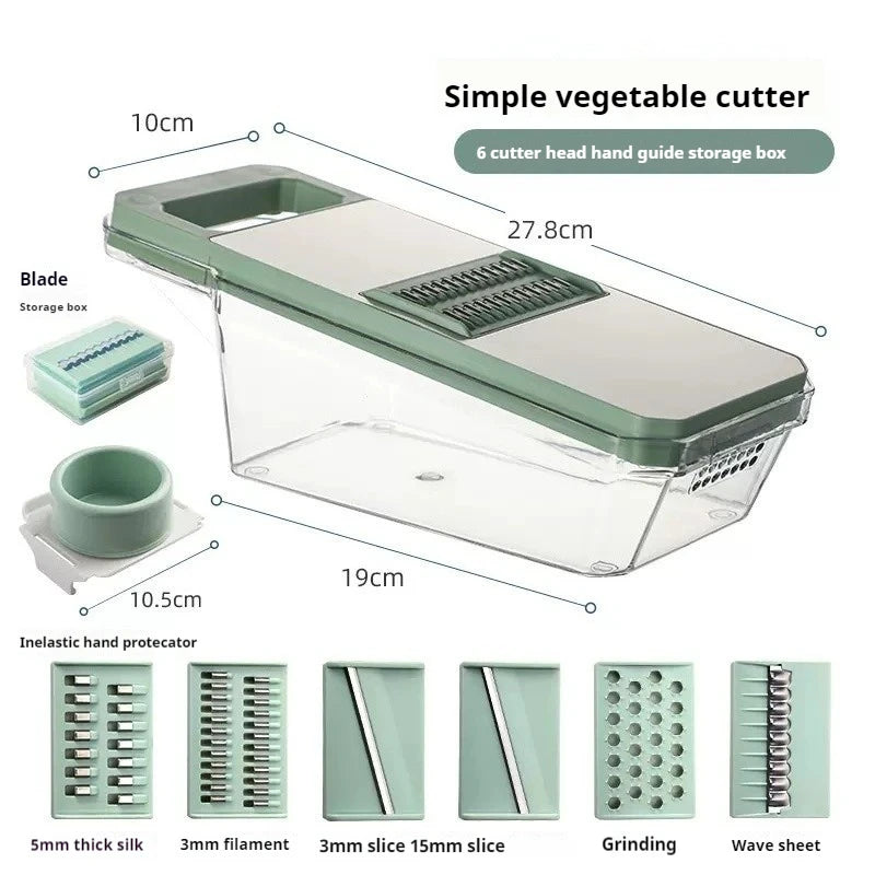 Multifunctional Vegetable Slicer and Chopper Kitchen Tool