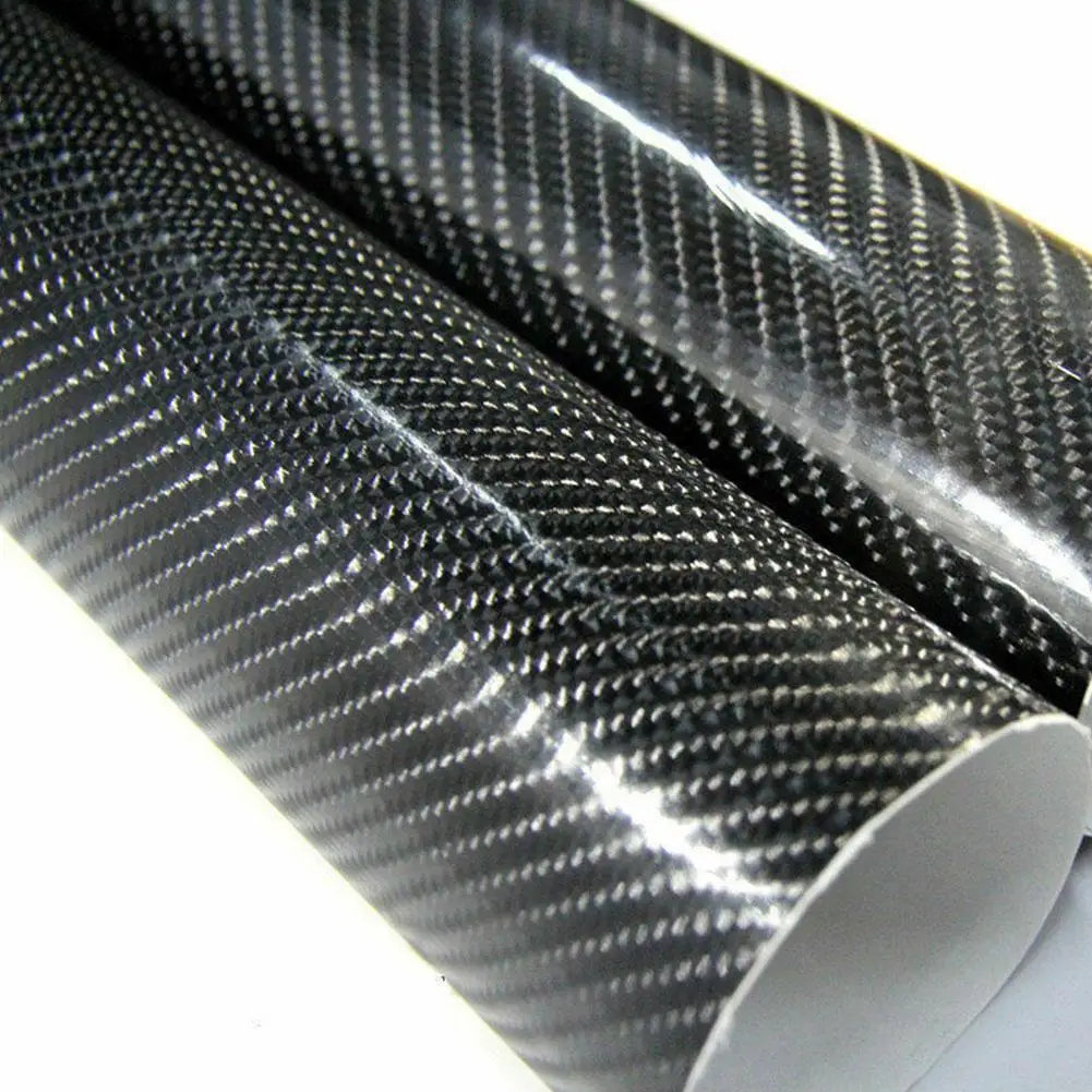 7D Carbon Fiber Vinyl Car Wrap Sheet Roll 30CM x 152CM Motorcycle Automobile Styling Auto Decals