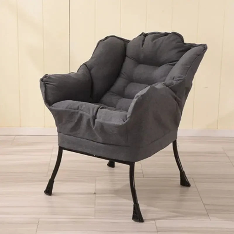 Modern Lazy Chair with Side Pocket for Ultimate Comfort
