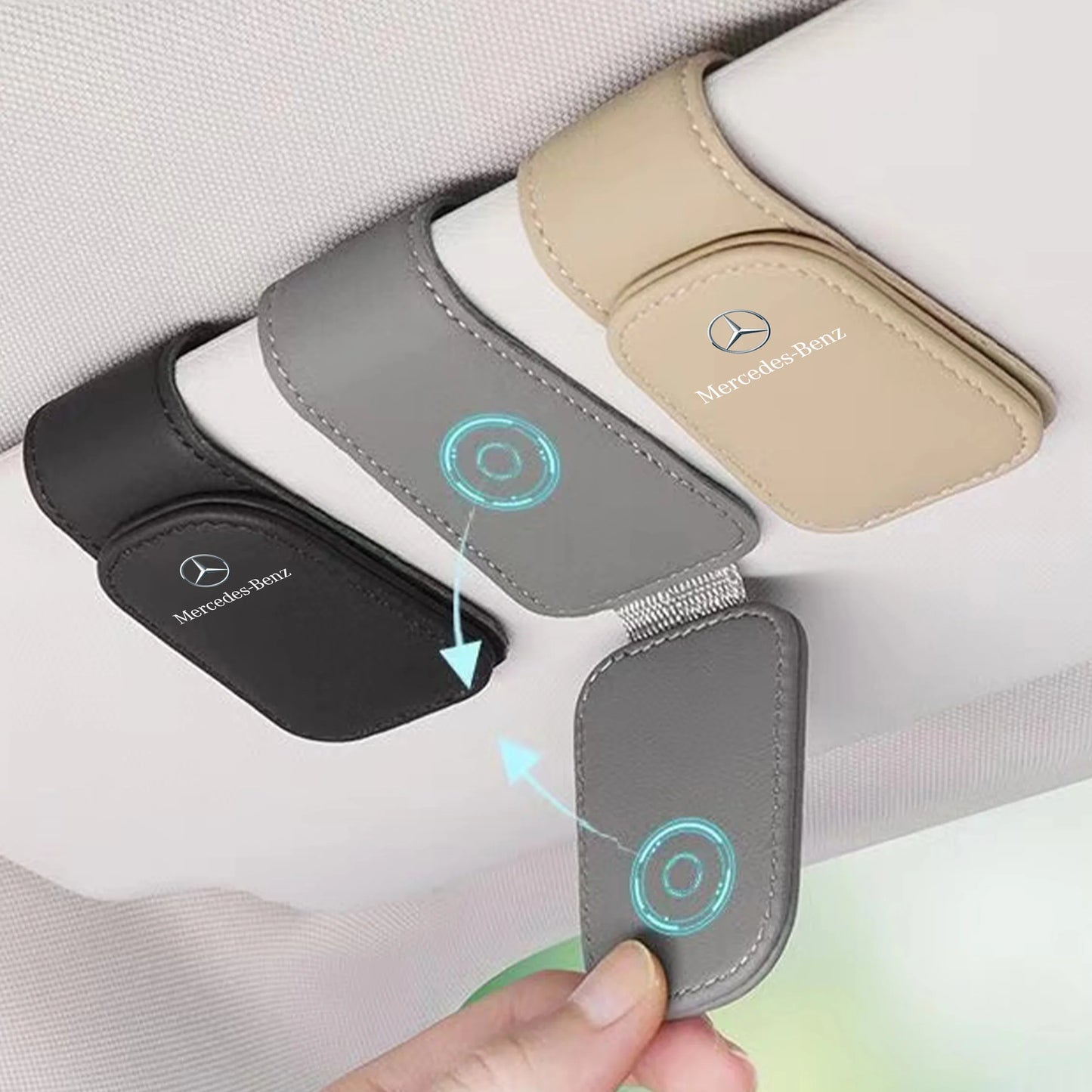 Mercedes-Benz Car Eyeglass Holder Clip Sunglasses Storage