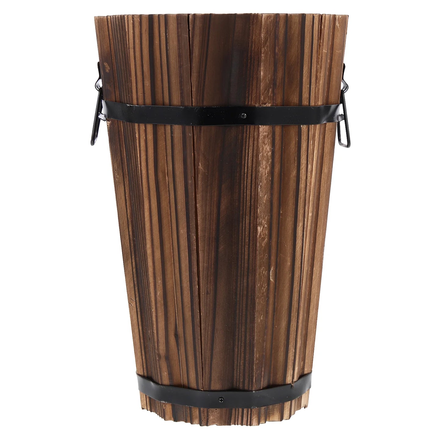 Choice Wooden Planter Retro Design Flowerpot For Garden