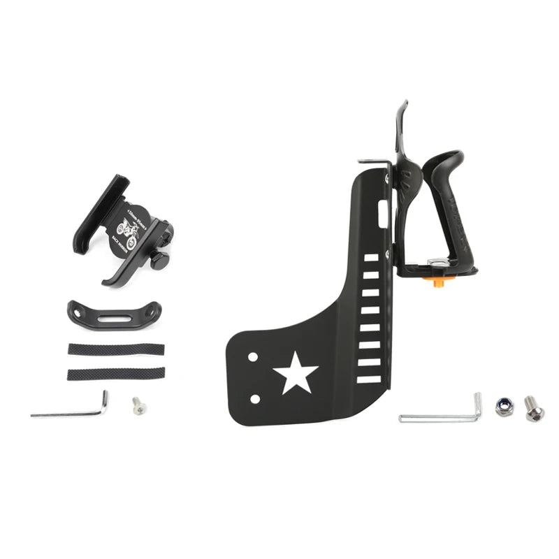 Shineka Jeep Wrangler Front Door Cup Holder And Phone Mount