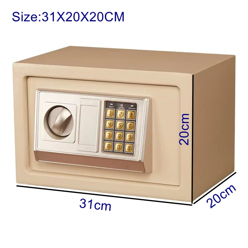 Digital Password Mini Safety Box Drop Cash Safe Box Jewelry Home Office Wall Type Security Alarm Box Anti Theft Safe Box
