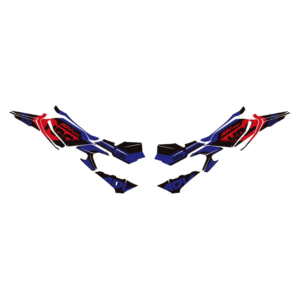 ADV 350 Fairing Protection Graphic Kit Decal Sticker Set