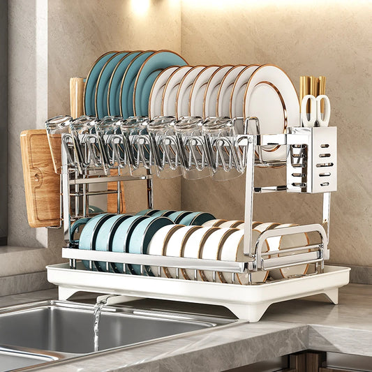 Choice 304 Stainless Steel Kitchen Storage Rack For Bowls