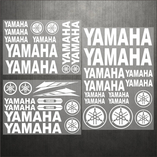Yamaha Logo Stickers for Motorcycle Tank Helmet Decals