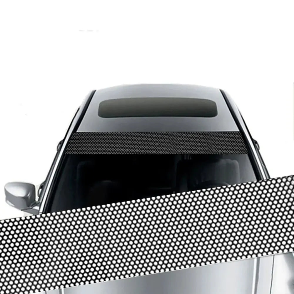 Car Sunshade Stickers Auto Front Windshield 3D Vinyl Film Rear Gear Decorative Decals