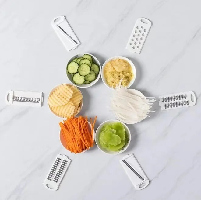 Multi-Function Vegetable Chopper and Grater for Effortless Meal Prep