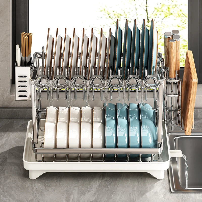 Choice 304 Stainless Steel Kitchen Storage Rack For Bowls