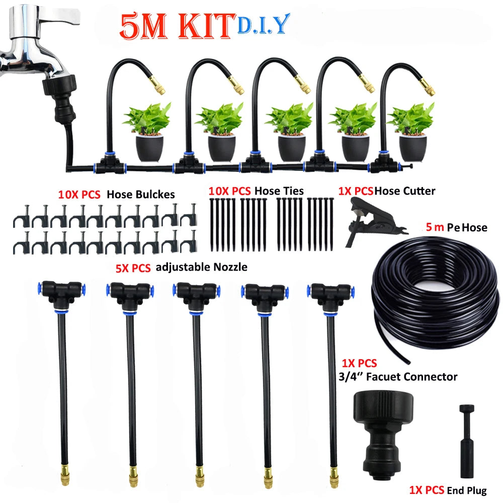Choice DIY Garden Misting Kit For Outdoor Patio Irrigation